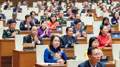 Hôm nay, Quốc hội làm công tác nhân sự bầu Chủ tịch Quốc hội