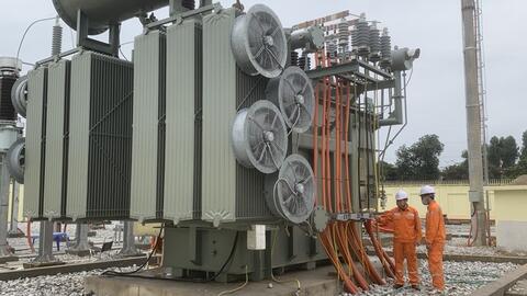 Phối hợp đẩy nhanh tiến độ xây dựng trạm biến áp 110kV Sông Lô