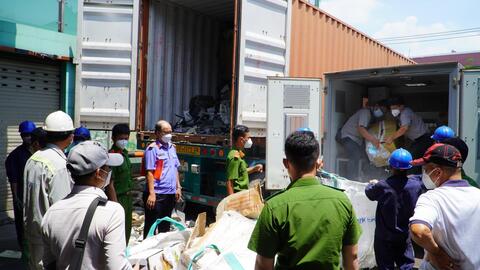 TP.HCM: Tiêu hủy an toàn hơn 310 kg ma túy tang vật