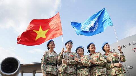 Bác sĩ mũ nồi xanh Việt Nam cấp cứu ban đầu thành công nhân viên LHQ bị đột quỵ não