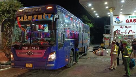 Đồng Nai: Phát hiện tài xế xe khách dương tính với ma túy