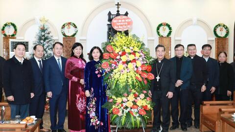 Phong trào thi đua yêu nước của đồng bào Công giáo phát triển mạnh