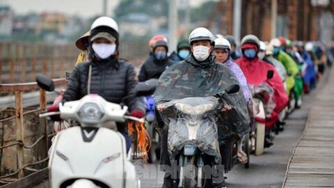 Từ đêm nay, miền Bắc chuyển mưa rét, nồm ẩm