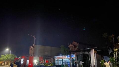 Gia Lai: Phòng trọ cháy trong đêm 3 người tử vong