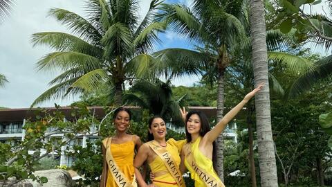 Đoàn Thu Thủy thể hiện hoàn hảo mọi phần thi tại Miss Global