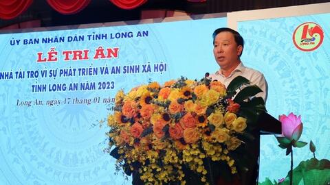 Tri ân nhà tài trợ vì sự phát triển và an sinh xã hội