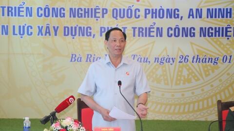 Xây dựng, phát triển nền công nghiệp quốc phòng hiện đại, lưỡng dụng
