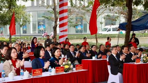 Hà Nội gắn biển tuyến đường mang tên cố Tổng Bí thư Đỗ Mười