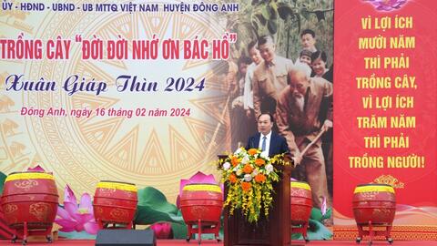 Phấn đấu mỗi người dân trồng một cây xanh