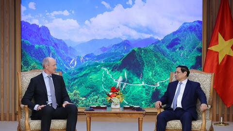 Đề nghị Siemens đẩy mạnh hợp tác phát triển ngành công nghiệp năng lượng tái tạo