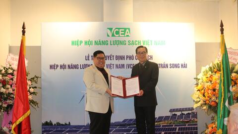 Hiệp hội Năng lượng Sạch Việt Nam bổ nhiệm cán bộ
