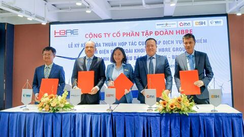 Đứng đầu liên danh bảo hiểm dự án điện gió ngoài khơi xa bờ đầu tiên và lớn nhất Việt Nam