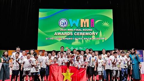 Học sinh Hà Nội tỏa sáng tại kỳ thi Toán quốc tế WMI 2024
