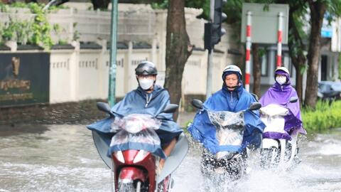Bắc Bộ và Bắc Trung Bộ có mưa lớn, đề phòng lũ quét