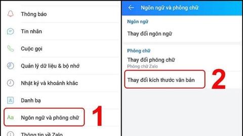 Hướng dẫn chi tiết cách tăng cỡ chữ Zalo trên iPhone
