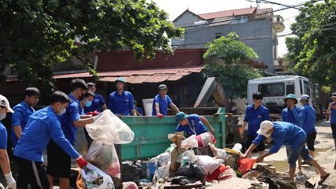Huyện Chương Mỹ: Chủ động trồng rau, cây vụ đông sớm khi lũ rút