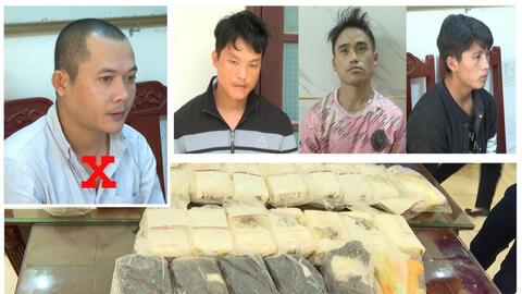 Thanh Hoá: Phá chuyên án vận chuyển ma túy xuyên quốc gia, thu giữ 34kg ma túy đá