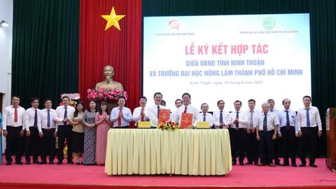 Triển vọng mới cho nông nghiệp Ninh Thuận