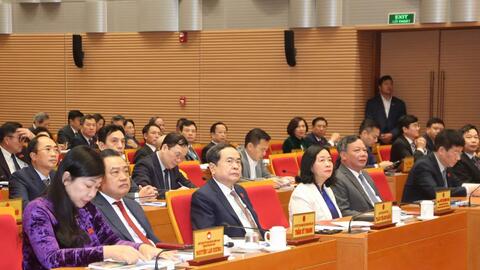 Khai mạc trọng thể Kỳ họp thứ 20 HĐND TP Hà Nội