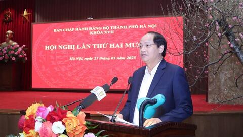 Hà Nội quyết tâm tăng trưởng 2 con số trong 5 năm tới