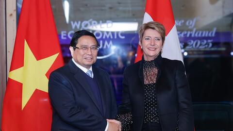 Thủ tướng Phạm Minh Chính hội đàm với Tổng thống Thuỵ Sĩ