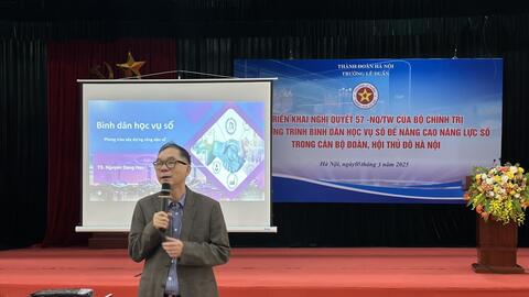 Sinh viên tiên phong tham gia phát triển khoa học, công nghệ