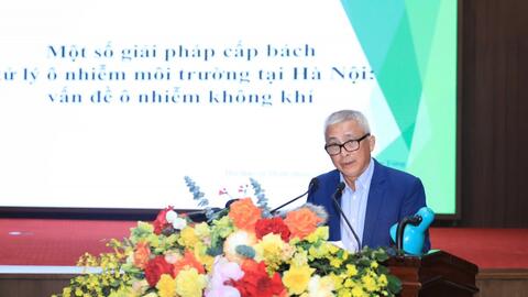 Thay đổi tư duy quản lý để Hà Nội có "bầu trời xanh"