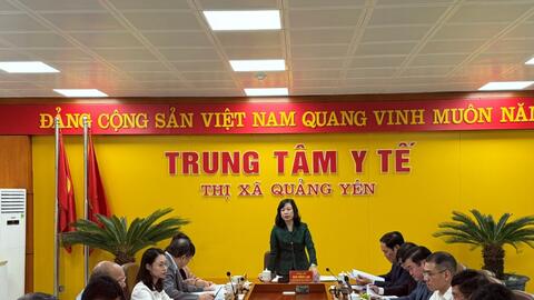 Bộ Y tế kiểm tra công tác phòng chống bệnh sởi tại Quảng Ninh