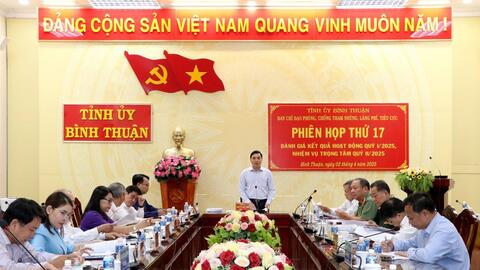 Tăng cường thanh tra các lĩnh vực dễ phát sinh tham nhũng, lãng phí