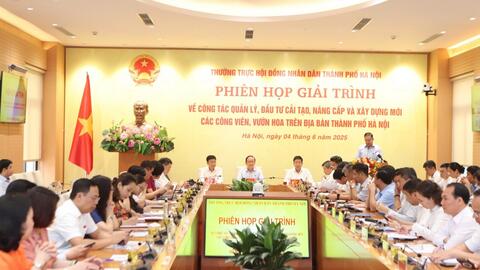 Tháo gỡ vướng mắc trong cải tạo vườn hoa, công viên