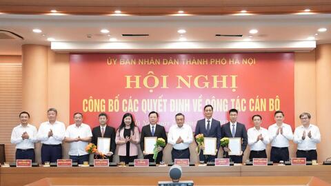 Ông Lê Thanh Nam được bổ nhiệm giữ chức Chánh Văn phòng UBND TP