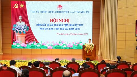 Yên Bái "về đích" trước kế hoạch việc xóa nhà tạm, nhà dột nát