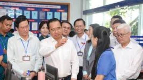 Chủ tịch UBND TP Hồ Chí Minh làm việc với phường Dĩ An