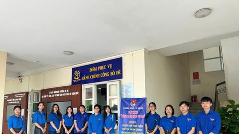 "Áo xanh" chung sức xây nền hành chính công thân thiện