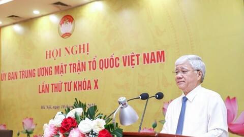 Danh sách 6 Phó Chủ tịch Ủy ban Trung ương Mặt trận Tổ quốc Việt Nam