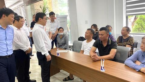 Thứ trưởng Bộ Công Thương làm việc tại phường Thủy Nguyên, TP. Hải Phòng