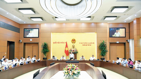 Ủy ban Thường vụ Quốc hội khai mạc phiên họp thứ 48