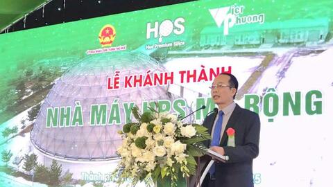 Thành phố Huế: Khánh thành nhà máy chế biến cát chất lượng cao