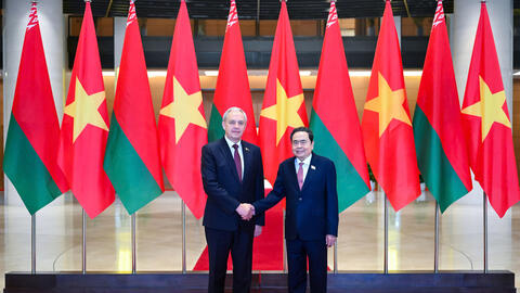 Chủ tịch Quốc hội tiếp Chủ tịch Hạ viện Belarus Igor Sergeyenko