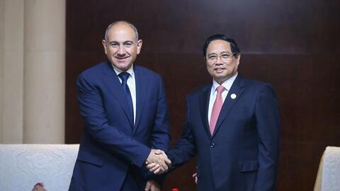 Việt Nam - Armenia thống nhất các biện pháp thúc đẩy quan hệ song phương