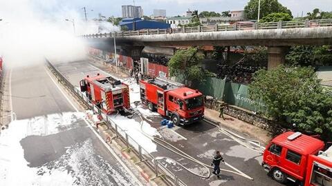 Bộ Xây dựng chỉ đạo khẩn sau vụ hoả hoạn dưới gầm cầu Vĩnh Tuy