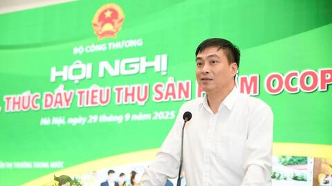 Ông Bùi Nguyễn Anh Tuấn: Sản phẩm OCOP đã khẳng định được chỗ đứng ở thị trường trong nước