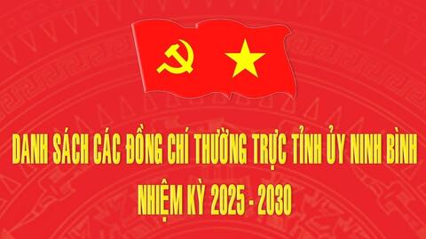 Ông Đặng Xuân Phong được chỉ định giữ chức Bí thư Tỉnh ủy Ninh Bình