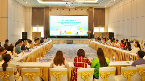 Chuyển đổi xanh và phát triển bền vững trong sản xuất công nghiệp