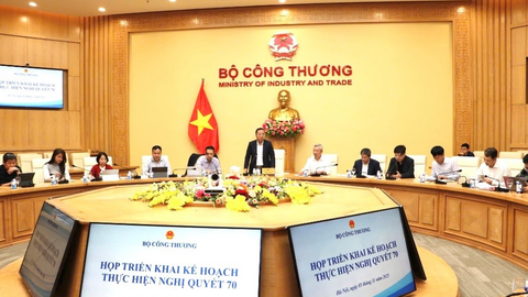 Bộ Công Thương triển khai kế hoạch thực hiện Nghị quyết 70