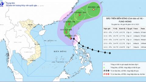 Ban chỉ đạo Phòng thủ dân sự quốc gia chỉ đạo ứng phó với bão trên Biển Đông