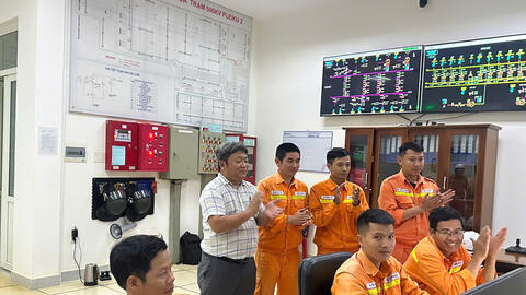 Đóng điện kháng bù ngang 500kV tại TBA 500kV Pleiku 2