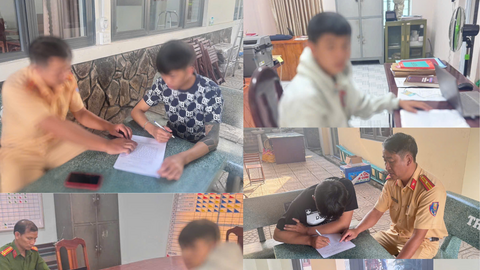 Lâm Đồng: Xử lý nhóm thanh niên bốc đầu xe trên quốc lộ 20