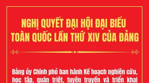 Đảng ủy Chính phủ quyết tâm đưa Nghị quyết Đại hội XIV vào cuộc sống