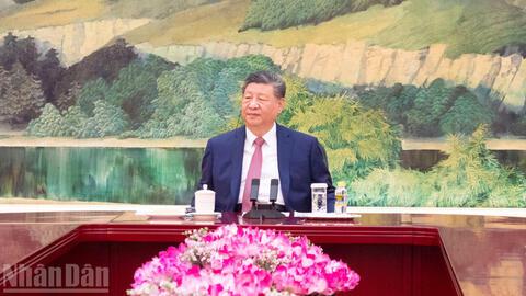 Đặc phái viên của Tổng Bí thư Tô Lâm hội kiến Tổng Bí thư, Chủ tịch Trung Quốc Tập Cận Bình